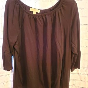Cute top, black, xl,